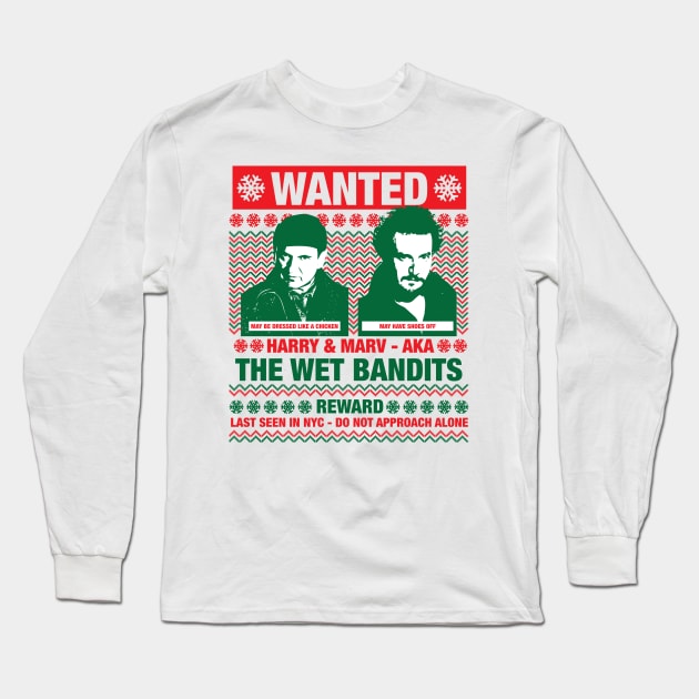 Wet Bandits Long Sleeve T-Shirt by SevenHundred